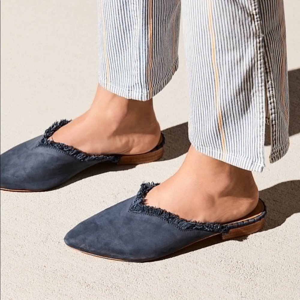 Free people Newport leather flat